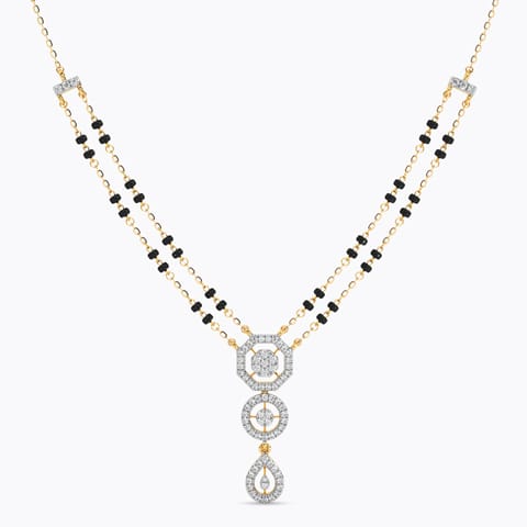 Geo Diamond Mangalsutra